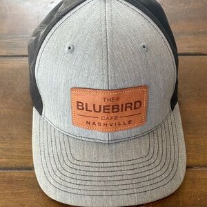 Gray and Black Bluebird Cafe Cap